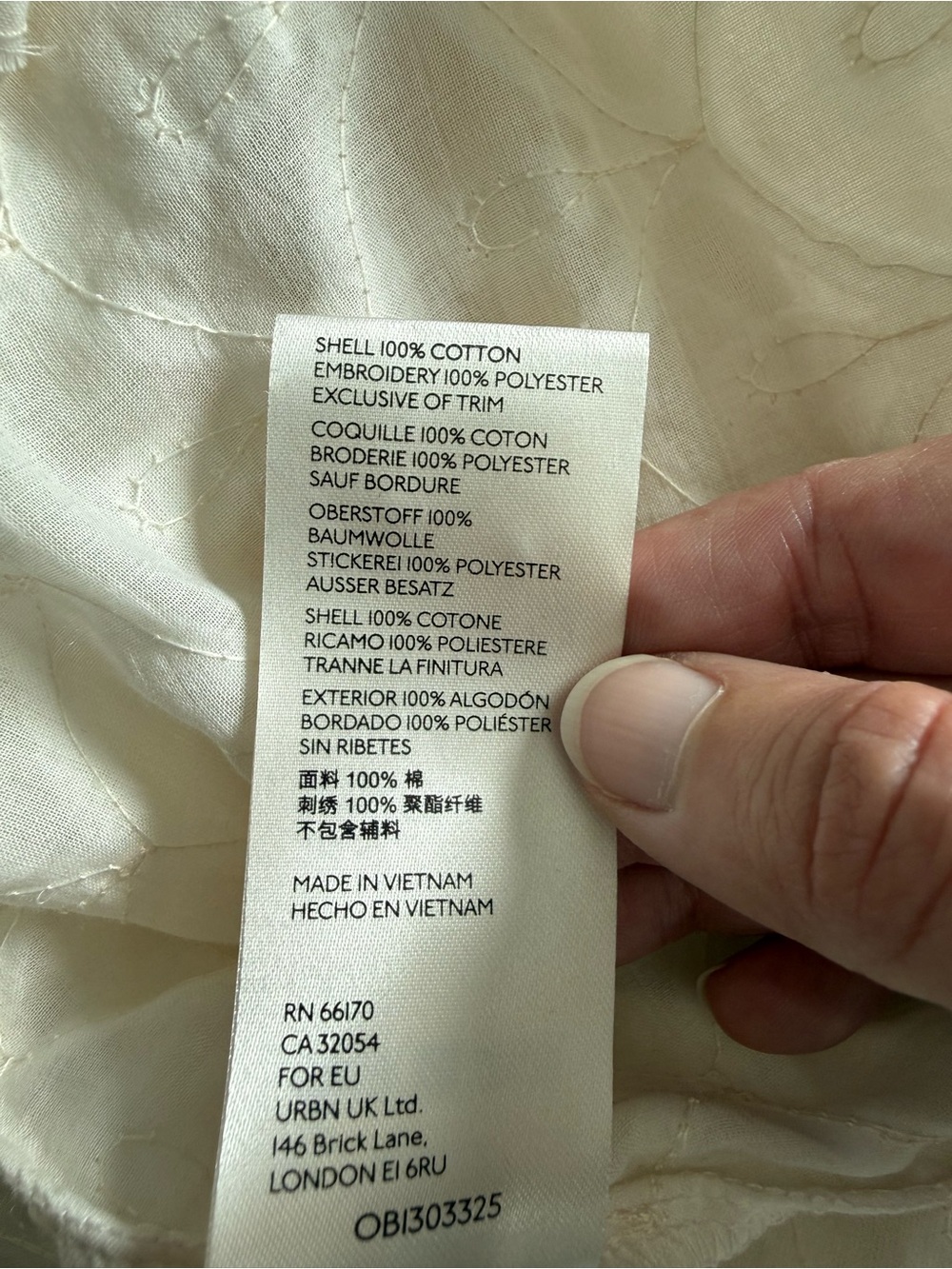 NWT Anthropologie Pilcro Textured Scalloped Button Down Blouse Shirt Ivory M - Picture 6 of 9
